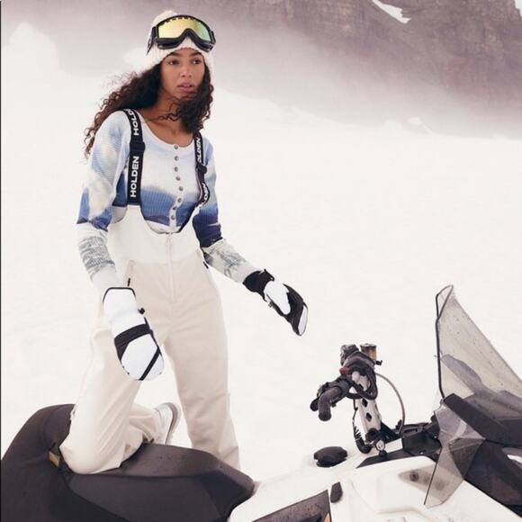 Holden Sadie Bib Ski Pant Bib Overalls sz L - Picture 1 of 5